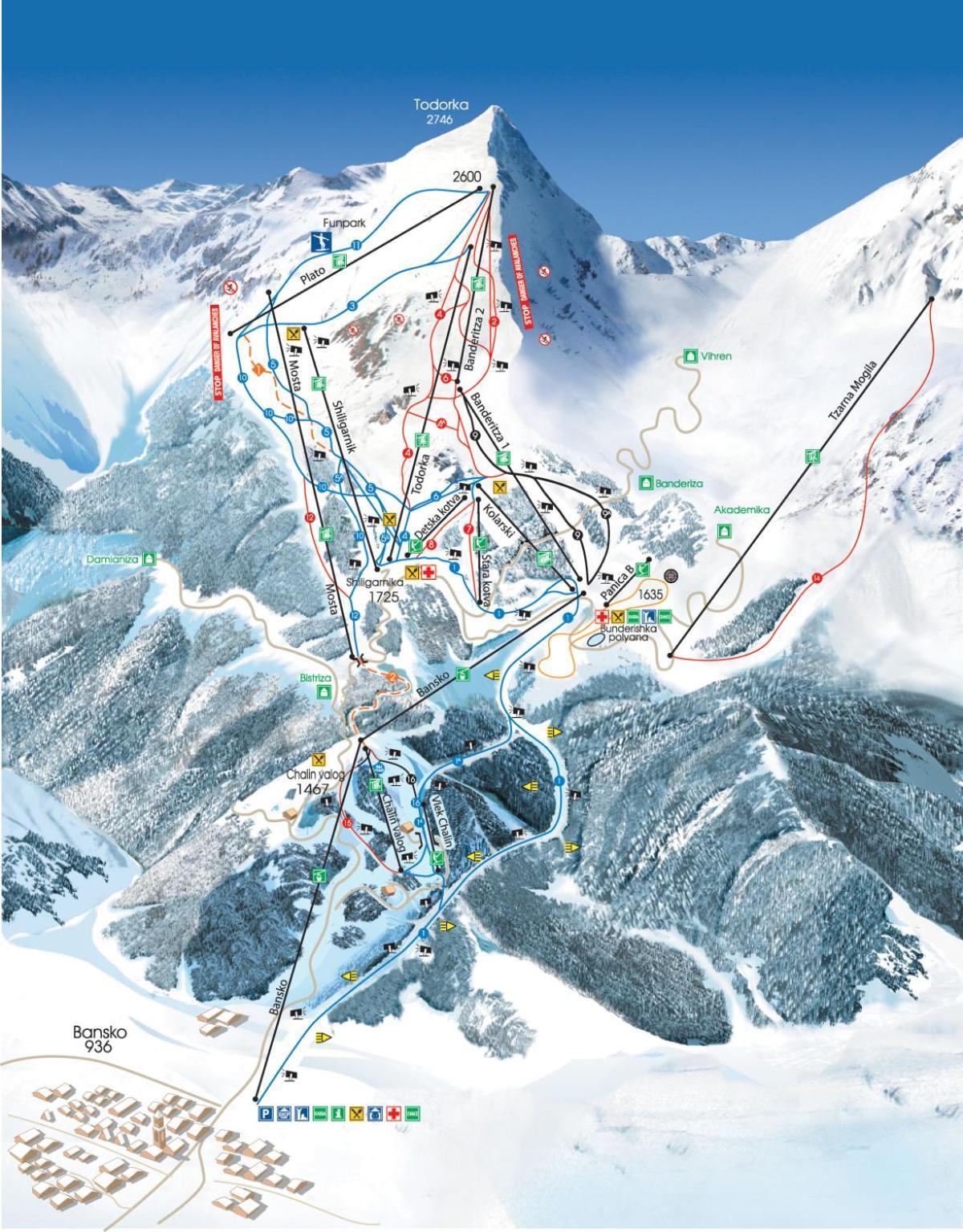 Next To The Ski Lift Downtown バンスコ エクステリア 写真
